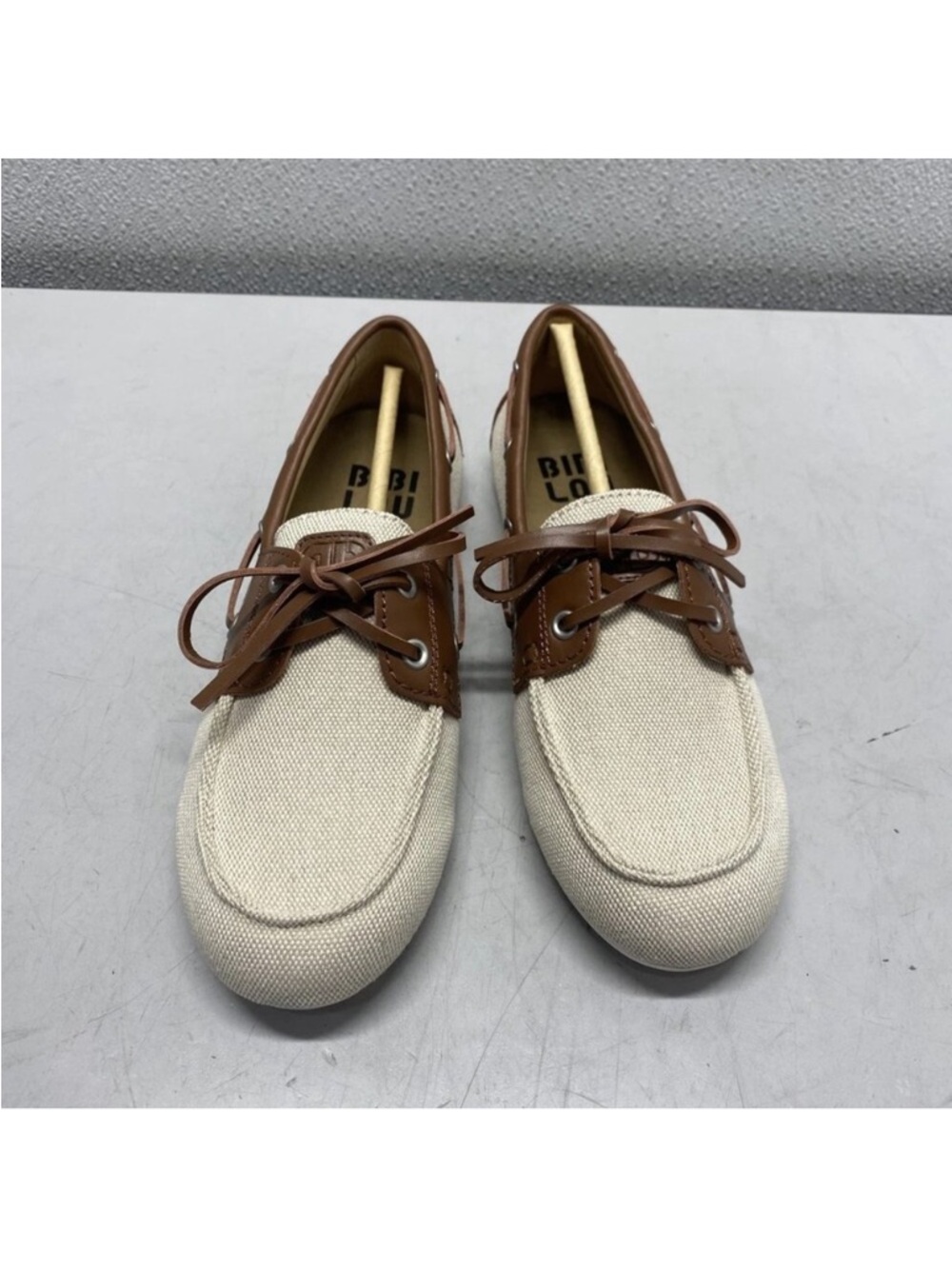 Anthro Bibi Lou Boat Shoes. Size EU 38, US 7.5. MSRP $150 NWT.